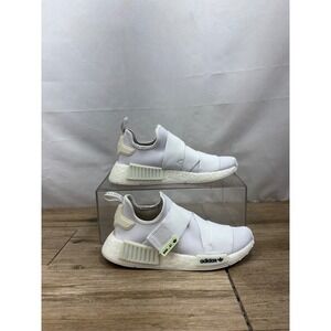 Adidas NMD_R1 Spectoo Slip-On White Sneakers Casual Shoes Women's Size 6